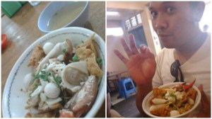 Mie kepiting, enaknya enggak ketulungan. Kolesterolnya bikin kepala pusing hehe