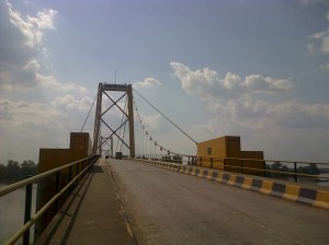 Jembatan Barito penghubung wilayah Kalimantan Selatan dengan Kalimantan tengah