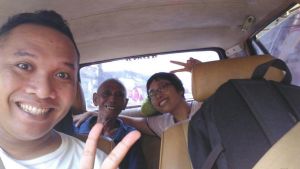 jelang malam takbir, dalam perjalanan pulang ke Ngablak setelah tiga malam di Semarang.