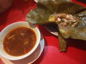 asem daging dan garang asem. pedes dan seger.